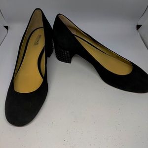 Michael Kors suede pumps with fashion heel Size 7 M